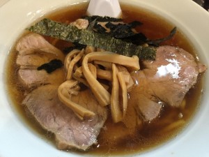 らぁめん ほりうち 新橋店 ハーフチャーシュー麺