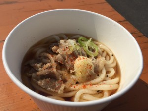 しのはら讃岐肉うどん(600円