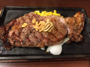 いきなりステーキ たい焼きではありません。