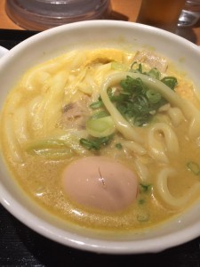 カレーうどん、お金払えなかった