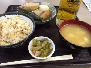 半年ぶりのおでん茶飯
