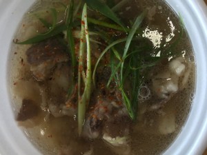 肉吸いご飯 うまかった