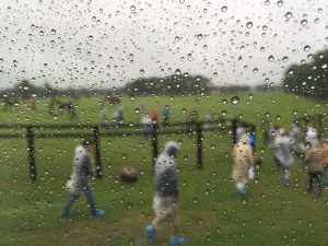 バスの中から見学ツアー